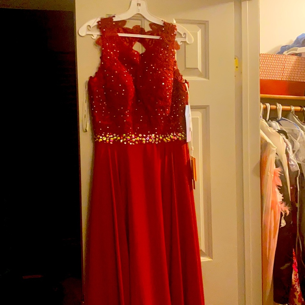 brand new gown